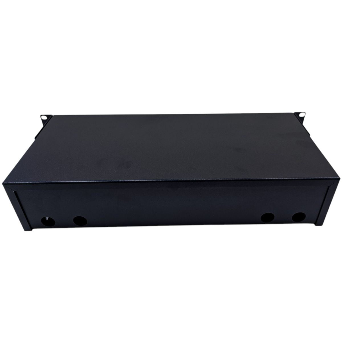 Atlantic ODF 48-Port Rack Mount Fiber Panel, SC/APC OS2 Single-Mode, Duplex Adapters, 2U Optical Distribution Frame