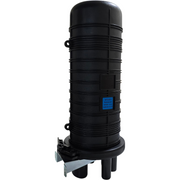 Atlantic SP-DUS14 Dome Fiber Optic Splice Closure, 48–72 Core, 4 Ports, Waterproof UV-Resistant for FTTH Aerial, Wall-Mount, or Underground Installations