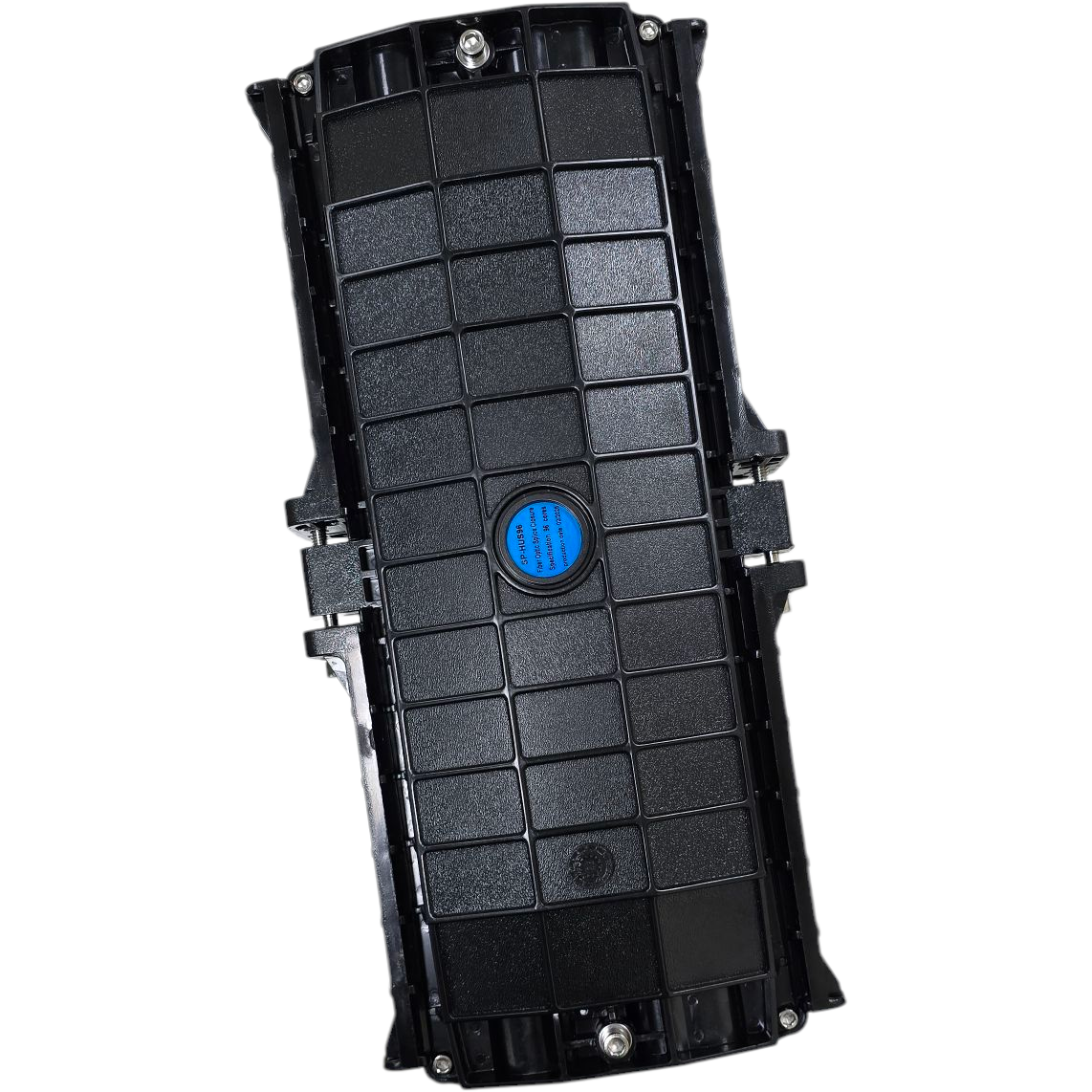 Atlantic SP-HUS96 Fiber Optic Splice Closure, 288–384 Core Capacity, 6–8 Ports, Outdoor Waterproof UV-Resistant for Backbone & FTTH Networks