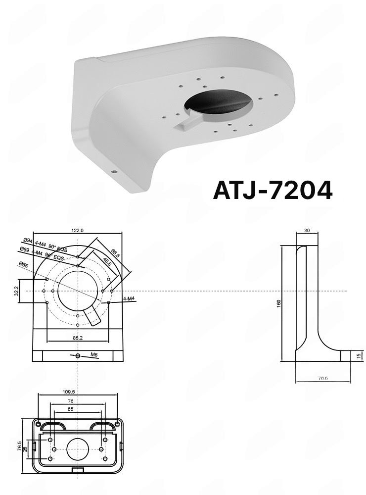 Atlantic Junction Box – Compact, Weather-Resistant Junction Box for CCTV Cameras