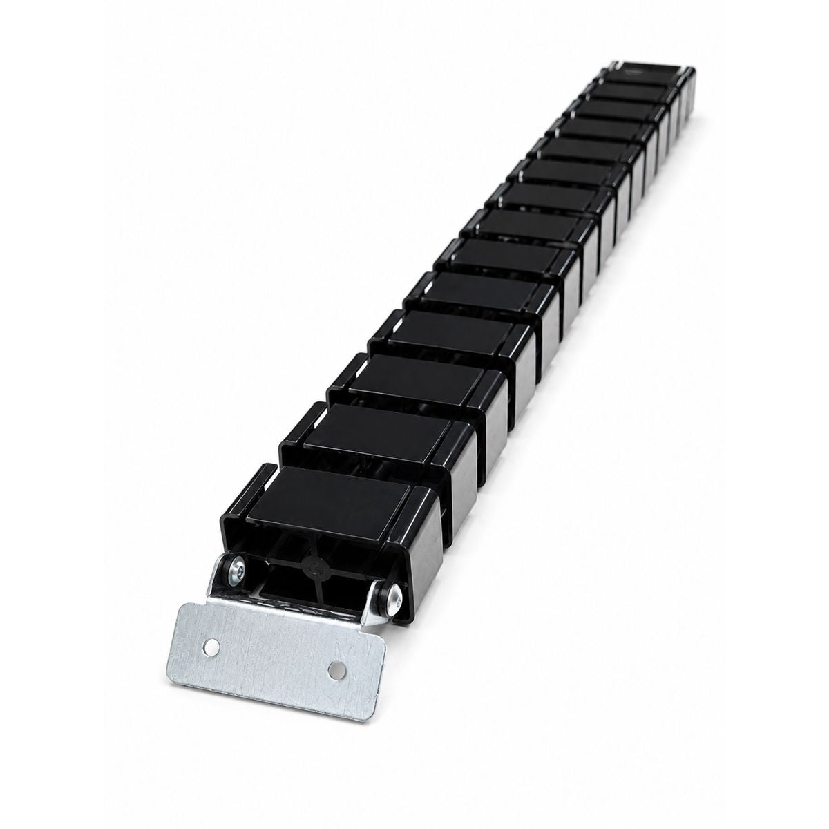 Avetron Cable Spine Organizer, Square Design, 800mm, Black ABS