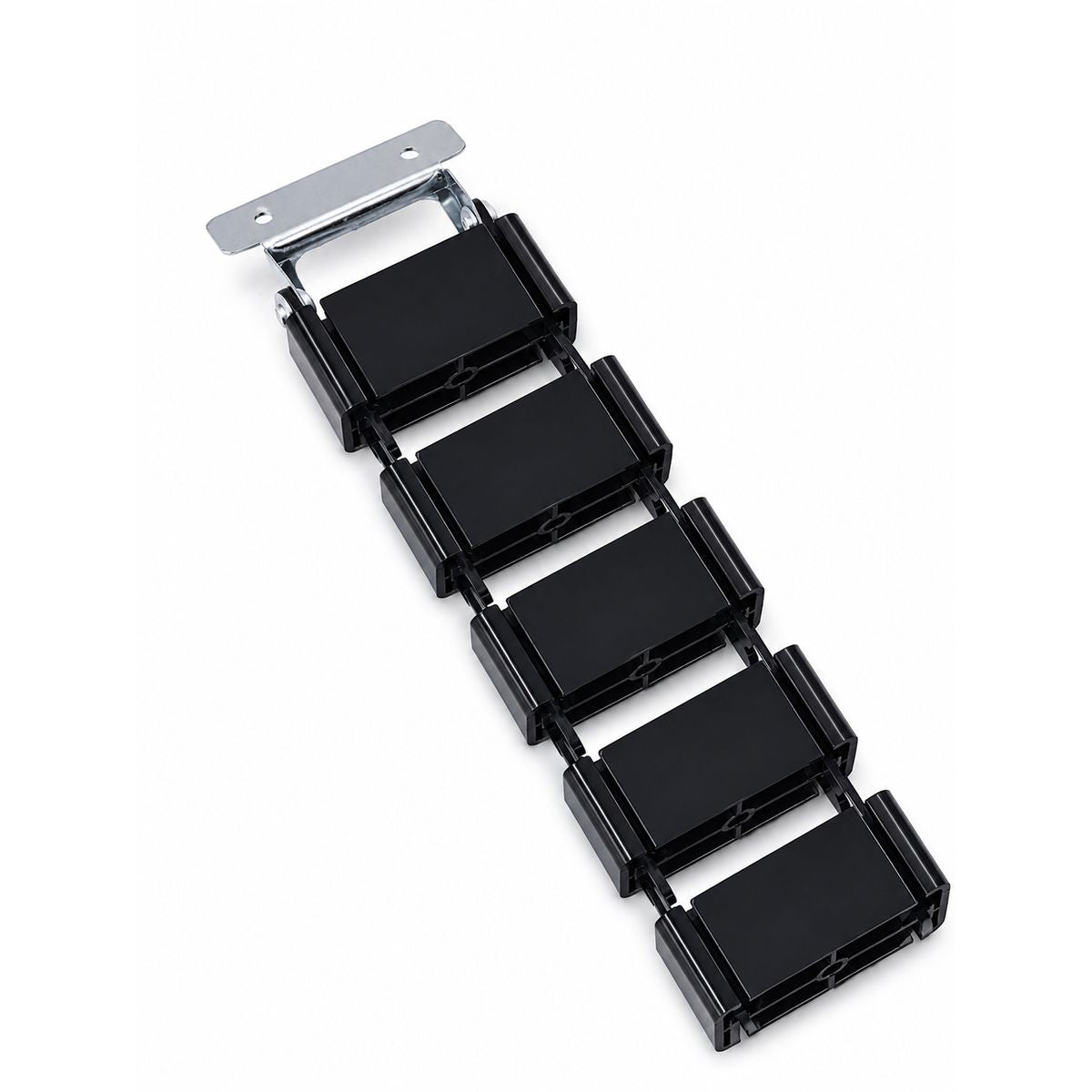 Avetron Cable Spine Organizer, Square Design, 800mm, Black ABS