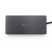 Avetron Slide-Open Desktop Power Box with USB-A & USB-C Charger and Dual Universal Sockets