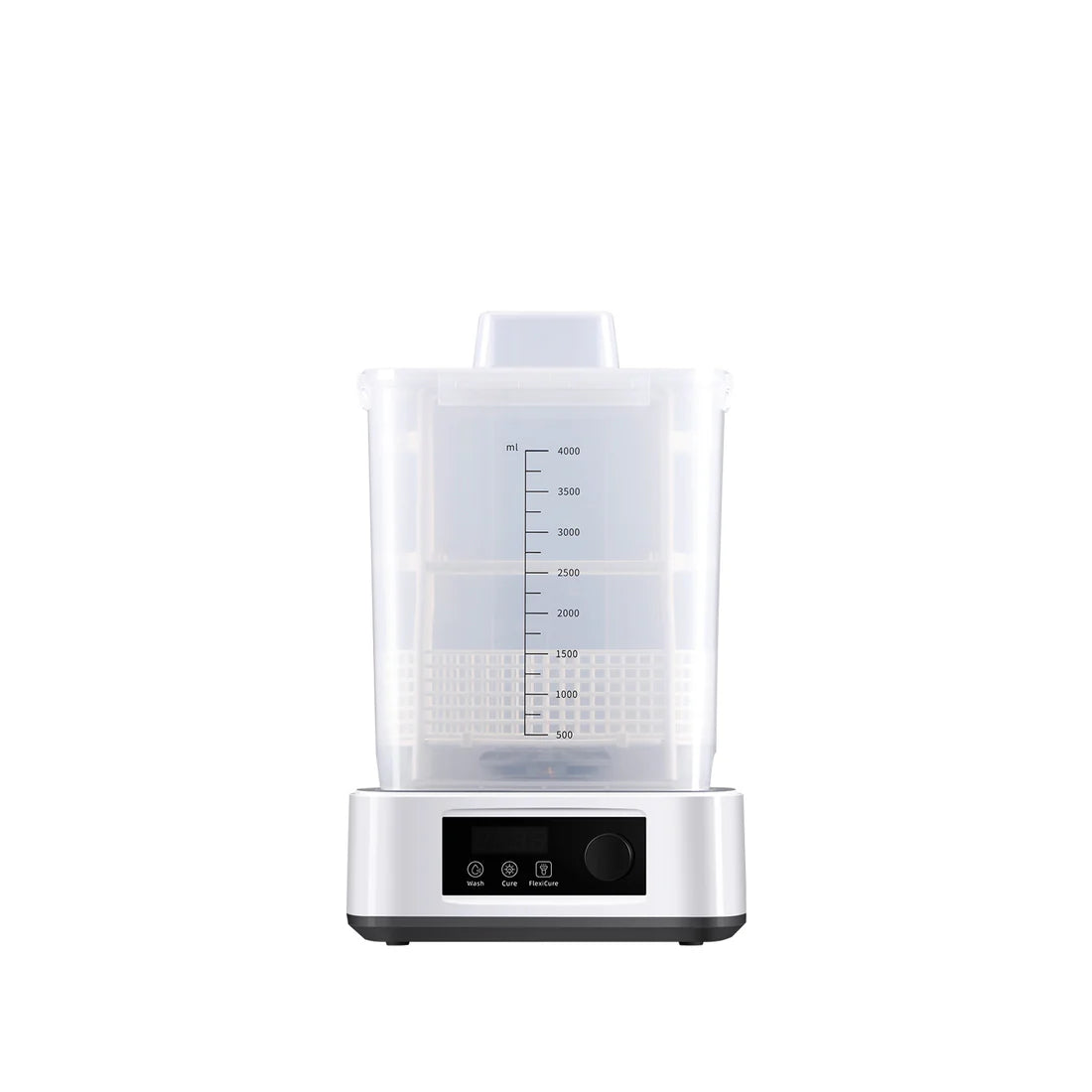 محطة Anycubic Wash & Cure 3 ‏2 في 1 للمعالجة اللاحقة للراتنج، دلو تنظيف سعة 4L، أوضاع الغسل والمعالجة وFlexiCure، مصباح UV برقبة مرنة، مؤقت من 1–30 دقيقة