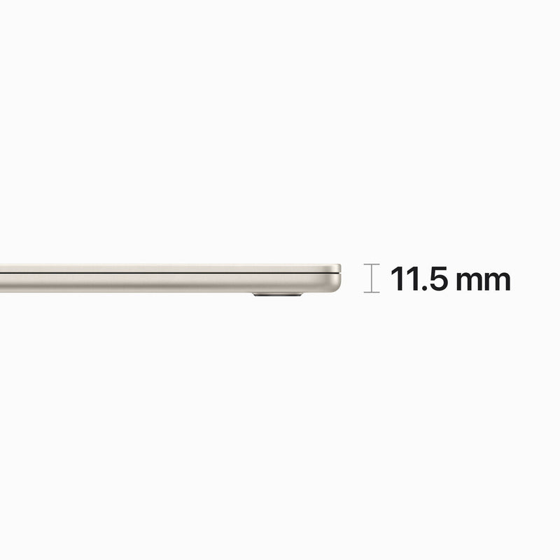 Apple MacBook Air 15 بوصة - M2 8-Core - 8 جيجابايت رام - 512 جيجابايت SSD - 10-Core GPU - عربي