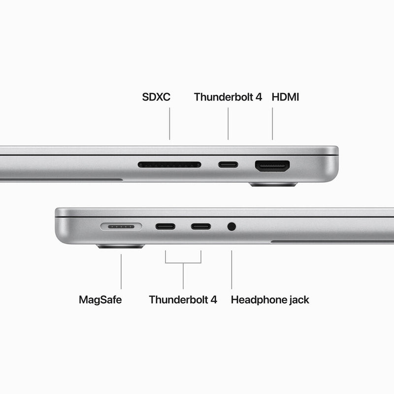 Apple 14.2" MacBook Pro M3 Pro 11-core CPU - 18GB RAM - 512GB SSD - 14‑core GPU