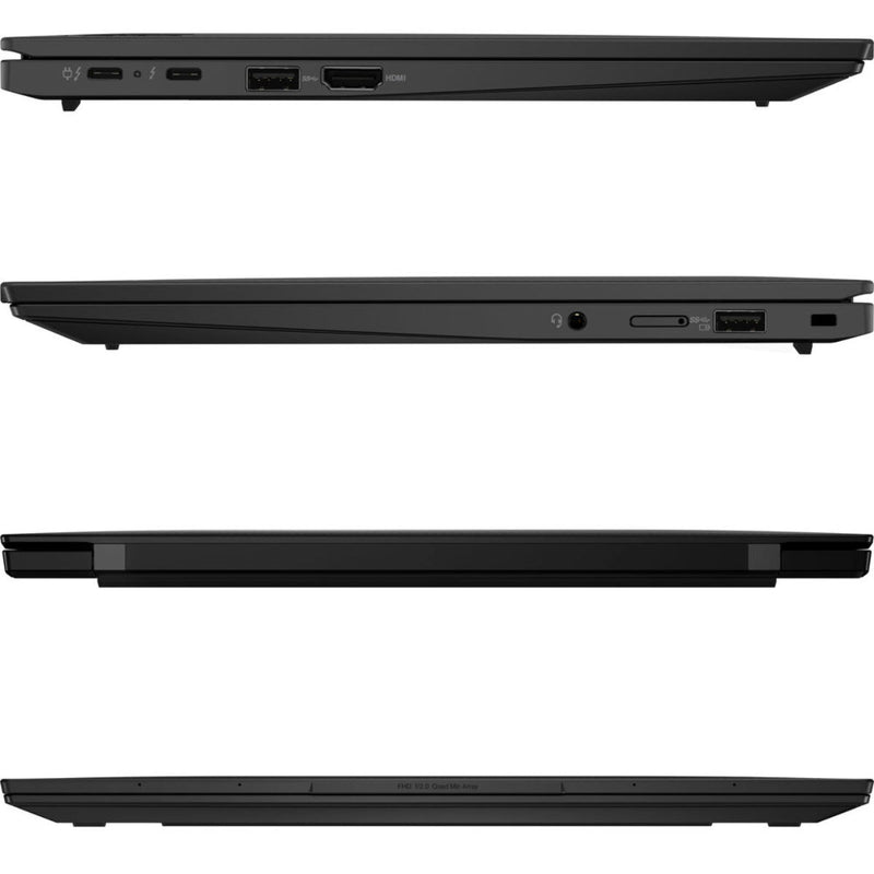 Lenovo ThinkPad X1 Carbon Gen 10 14" 2.8K OLED Laptop - Core i7-1260P - 16GB RAM - 512GB SSD - Intel Iris Xe - Win 11 Pro (Deep Black, Weave)