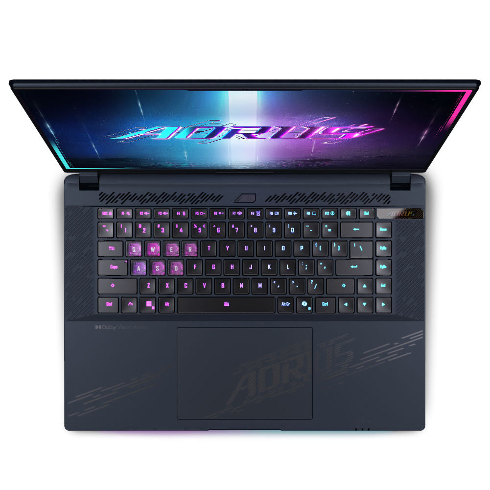 AORUS (2025) MASTER 16 BZH لابتوب ألعاب مقاس 16 بوصة WQXGA OLED 240Hz – معالج Intel Core Ultra 9 275HX، بطاقة NVIDIA RTX 5090 بسعة 24 جيجابايت GDDR7، ذاكرة 32 جيجابايت (2×16 جيجابايت) DDR5، قرص SSD سعة 1 تيرابايت Gen4، Wi‑Fi 7، ويندوز 11 برو