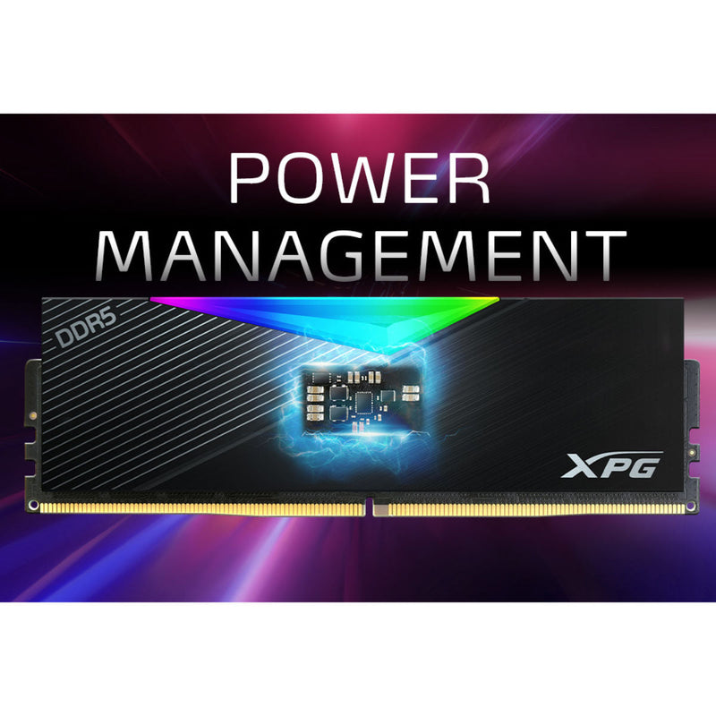 XPG LANCER RGB DDR5 - 32 جيجابايت (1 × 32 جيجابايت) - U-DIMM - 5600 ميجاهرتز