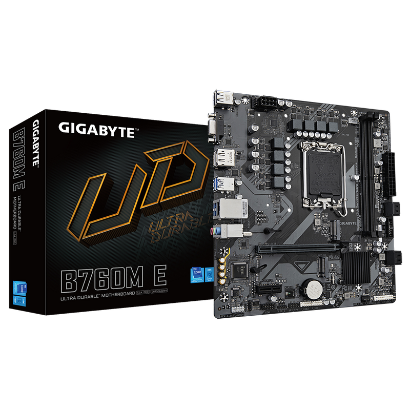 Gigabyte B760M E DDR5 LGA 1700  Motherboard