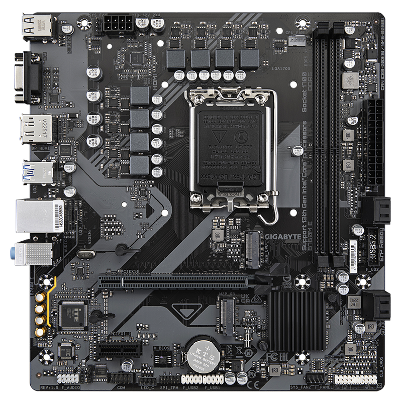 Gigabyte B760M E DDR5 LGA 1700  Motherboard