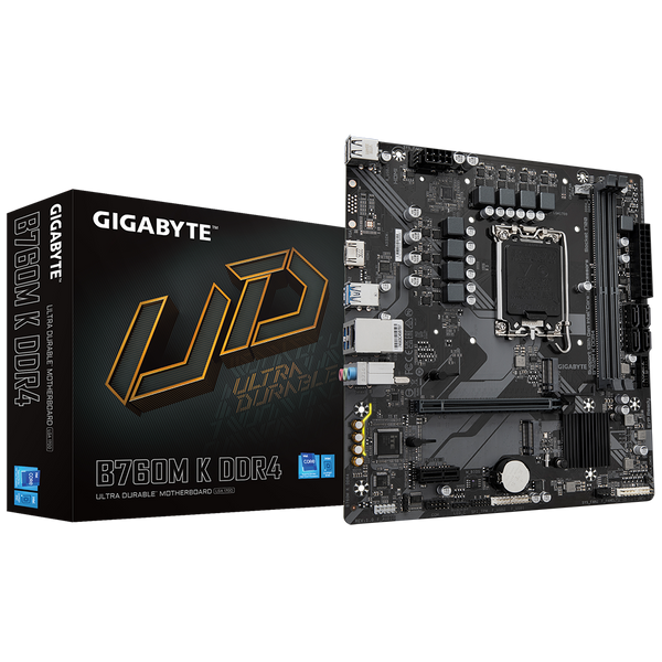 Gigabyte B760M K DDR4  LGA 1700 Motherboard