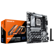 لوحة أم Gigabyte B860 DS3H WIFI6E ATX - LGA1851، DDR5، PCIe 5.0/M.2، Wi‑Fi 6E، شبكة LAN بسعة 2.5 جيجابايت، USB‑C 3.2 Gen2x2