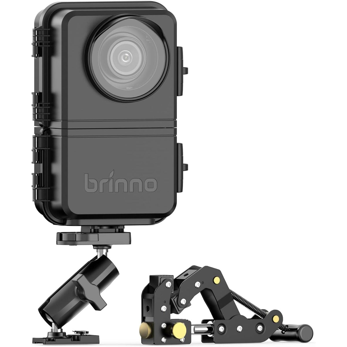 Brinno BCC5000 Wi-Fi 4K HDR Time Lapse Camera Bundle with IPX5 Housing, Mount, and Power Kit for Long-Term Construction Projects