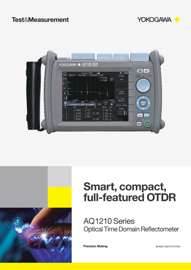 يوكوجاوا AQ1210A جهاز اختبار OTDR