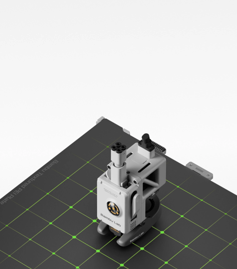 Bambu Lab A2L Combo 3D Printer with AMS Lite – 330 × 320 × 325 mm Build Volume, 500 mm/s Print Speed, 300°C Nozzle, Auto Calibration, 4-Color Multi-Color Printing, 1080p Camera