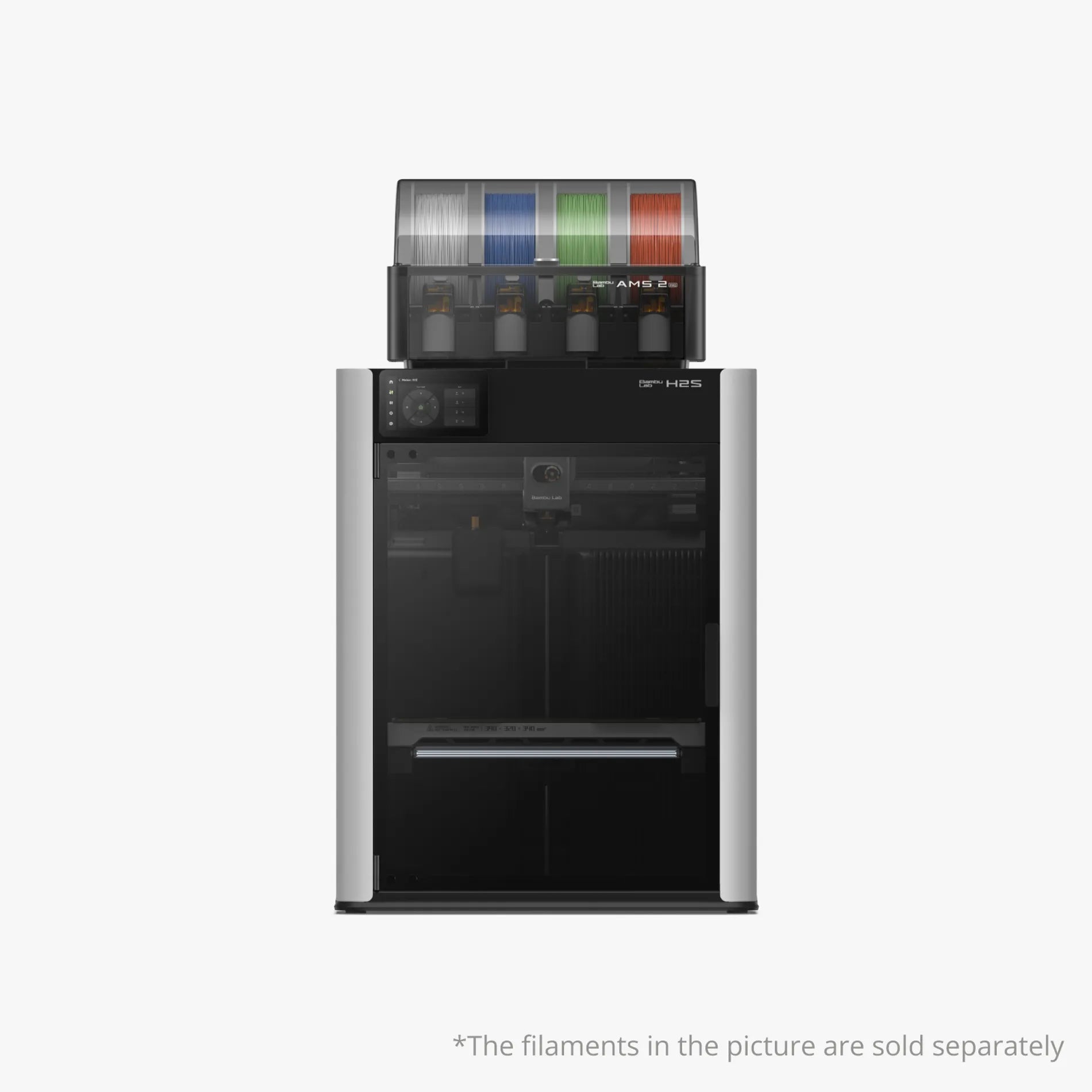 Bambu Lab H2S Laser Full Combo 3D Printer , High-Speed FDM Printing , Laser Engraving & Cutting , 65°C Heated Chamber , AI Vision System , Professional All-in-One Manufacturing System