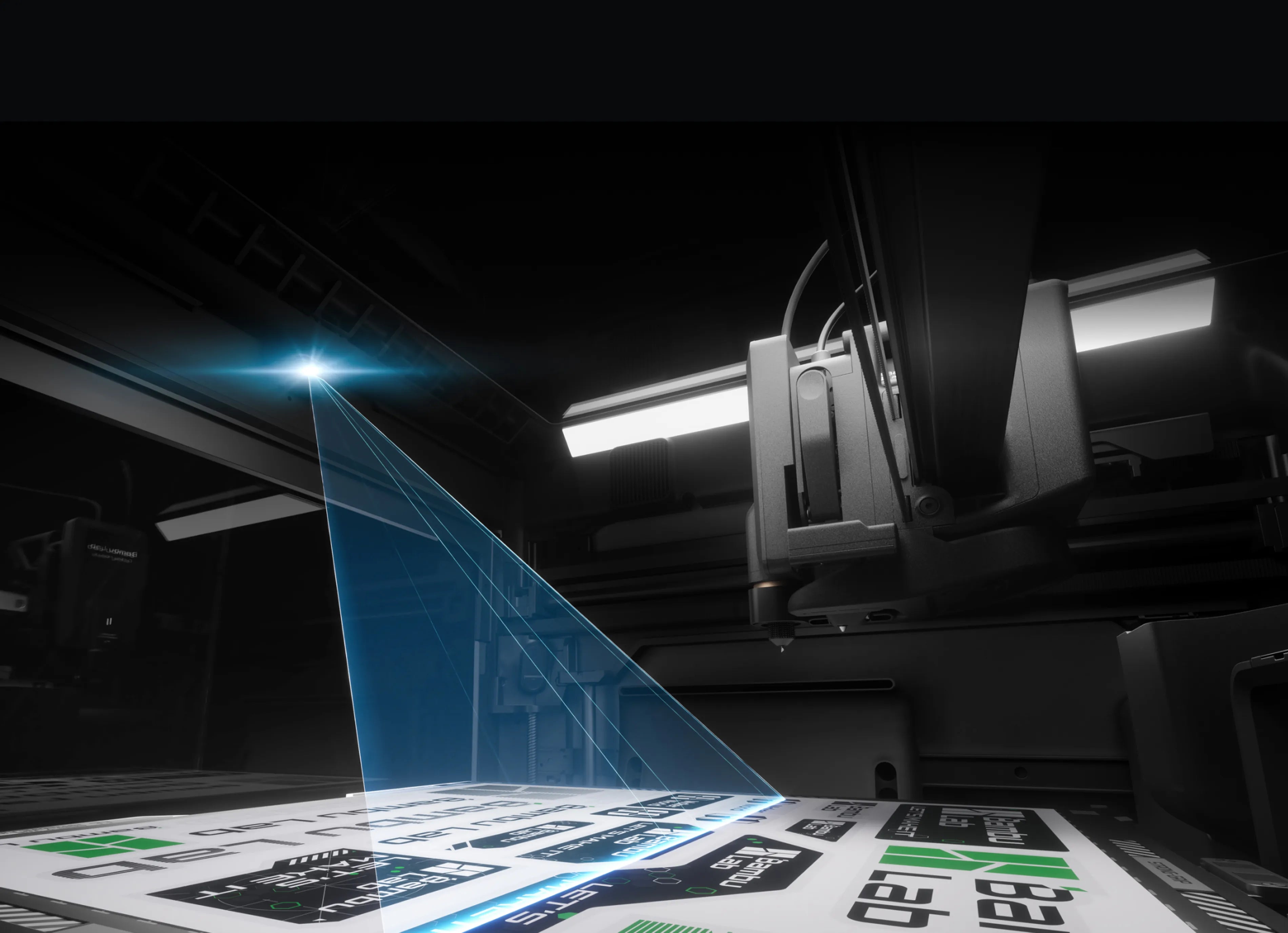 Bambu Lab H2S Laser Full Combo 3D Printer , High-Speed FDM Printing , Laser Engraving & Cutting , 65°C Heated Chamber , AI Vision System , Professional All-in-One Manufacturing System