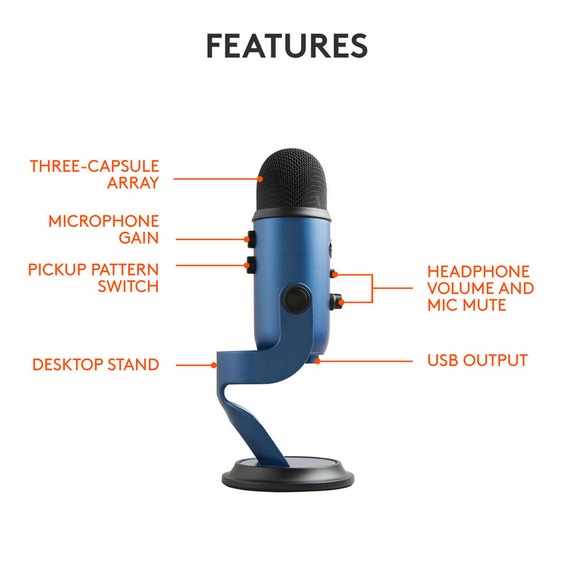 Logitech Blue Yeti USB Microphone