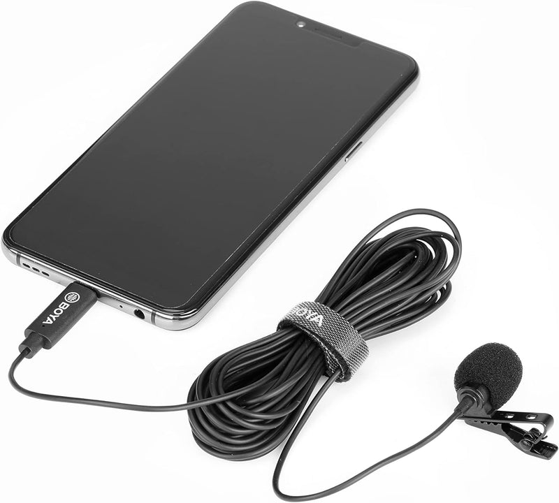 Boya by-M3 - Lavalier Mic for Android Device, Black