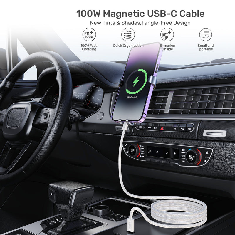 Unitek 100W Magnetic USB-C Cable