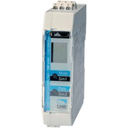 CAME 009SMA Magnetic Loop Detector, Single Channel, 24V AC/DC, DIN-Rail Mount, Vehicle Detection Sensor for Access Automation Systems