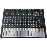 CMX 12-Channel Audio Mixer with USB, 16 DSP Effects, 3-Band EQ, 48V Phantom Power, AUX Send & Group Out for Mosque Sound Systems