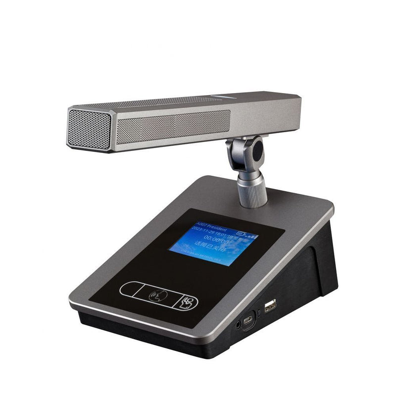 CMX 5G Wi-Fi Wireless Conference Delegate Unit,with 2.4" touch screen,support discussion and check-in function