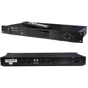 CMX BMR200 Audio Recorder with USB, TF, Bluetooth, XLR/RCA I/O, MP3/WAV/FLAC, 19" Rack Mount, for PA & Conference Sound Systems