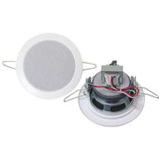 CMX Compact 3" Ceiling Speaker 6W/3W 100V – Quick Mount, Full-Range Driver, Spring Clip Install for PA & Background Music Systems