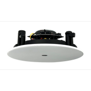 مكبر صوت سقفي CMX 6.5 بوصة ثنائي الاتجاه عالي الدقة، 40 واط، 8 أوم - شبكة مغناطيسية بدون إطار، تصميم فتحة تهوية مزدوجة، حاجز ABS، لأنظمة الصوت الاحترافية