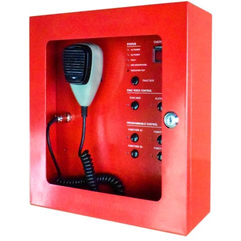 CMX EVAC-500FM EN54-16 Fireman Emergency Microphone, IP55 Weatherproof, 24V DC, CAT6 Redundant Connection, Wall Mount, EVAC-500 Compatible