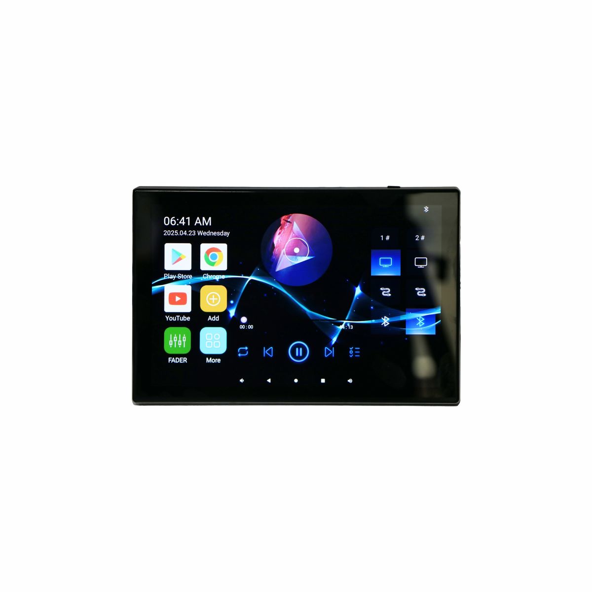 CMX A8 On-Wall Touch-Screen Amplifier, 8×30W, Wi-Fi/Bluetooth, USB/TF/FM, 8-Channel with Independent Volume