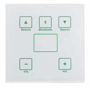 جهاز تحكم عن بعد CMX مثبت في الحائط لمكبرات الصوت من سلسلة PA-4500MX، مع التحكم في مستوى الصوت والإدخال، وبلوتوث مدمج، ومعيار CAT6 حتى 999 متر