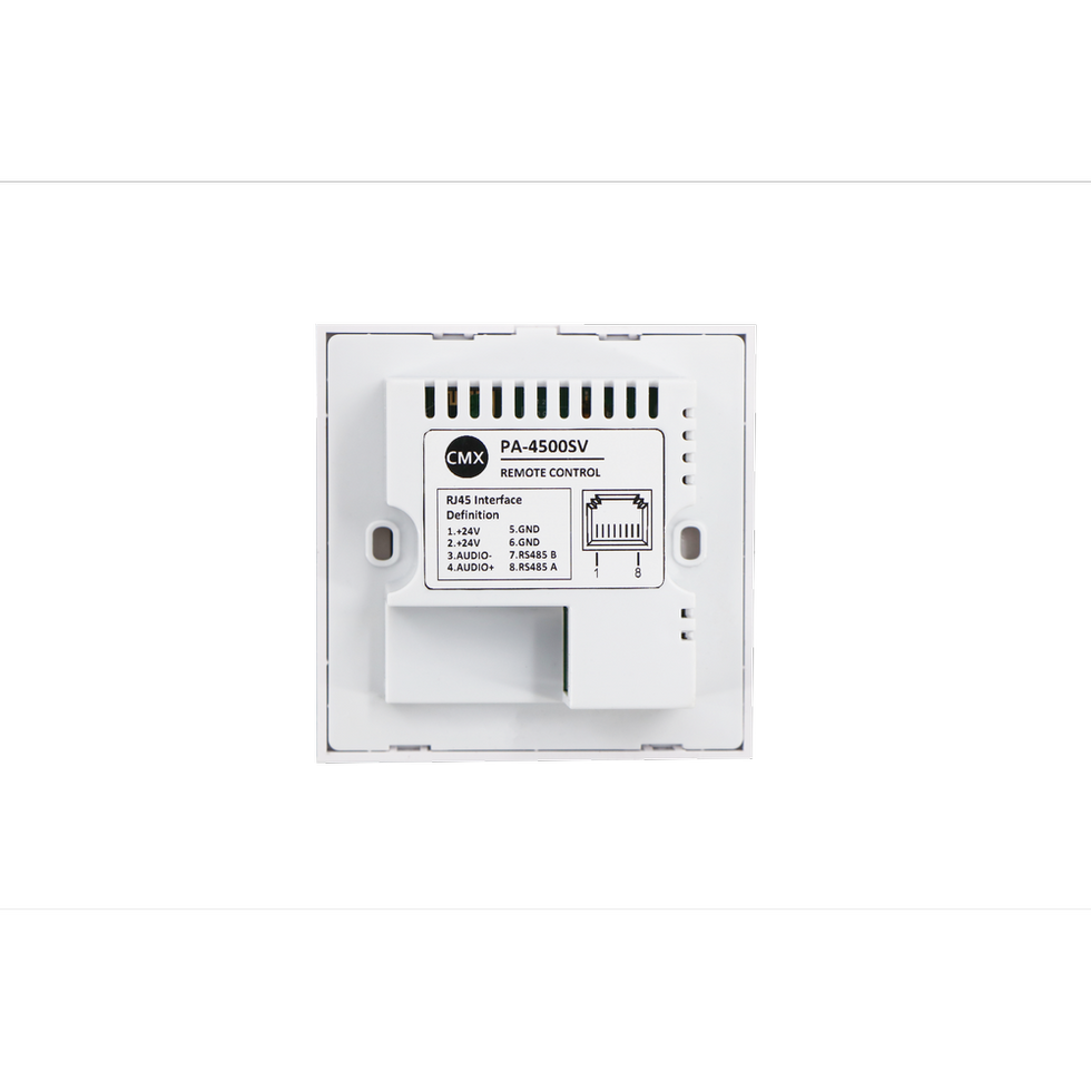 CMX In-Wall Remote Controller for PA-4500MX Series Amplifiers, Volume ...