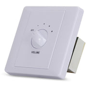 CMX VC-C60F 60W Wall-Mount Volume Control, 100V PA Speaker Attenuator with 24V Relay, Background Music Volume Controller