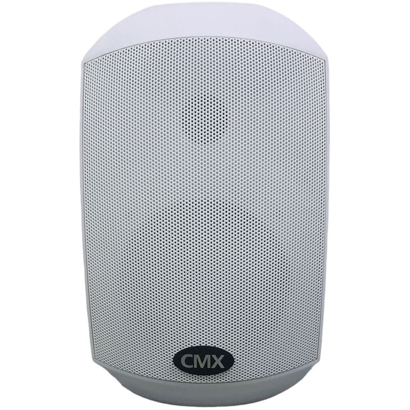 CMX 4"+1" 2-Way Wall Mount Speaker, 20-10-5-2.5W 8 Ohm & 100V/70V, IP66, 360 Degree Rotatable Bracket Included, ABS.