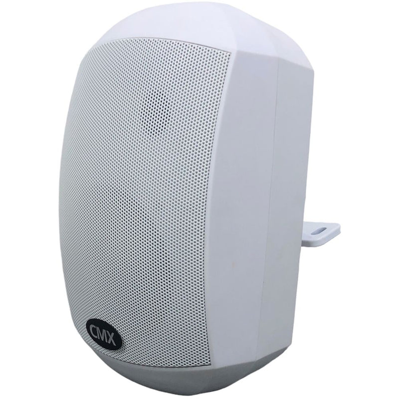 CMX 4"+1" 2-Way Wall Mount Speaker, 20-10-5-2.5W 8 Ohm & 100V/70V, IP66, 360 Degree Rotatable Bracket Included, ABS.