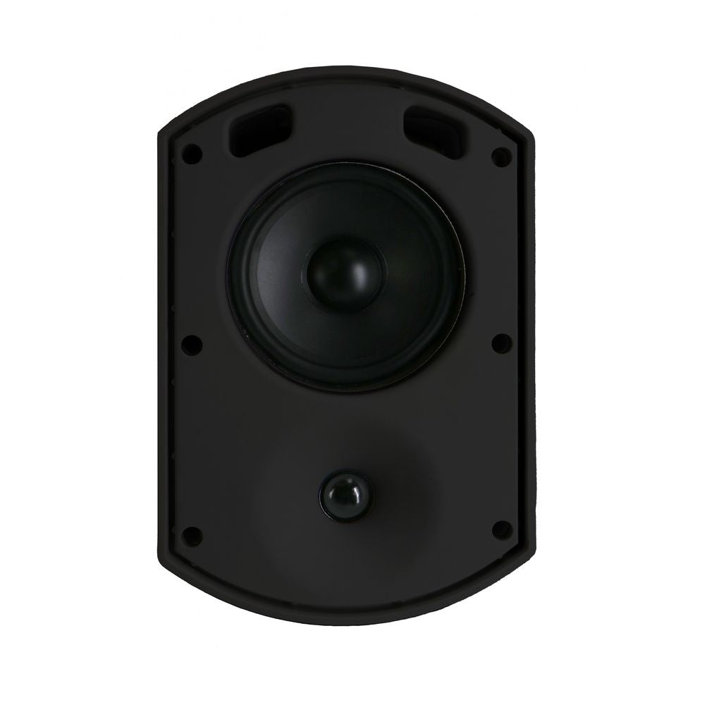 CMX WSK-R30B 5.25" 2-Way Wall Mount PA Speaker, 100V/70V, 30W, IP65, ABS Housing, Black, for Schools, Offices, Hotels, Airports