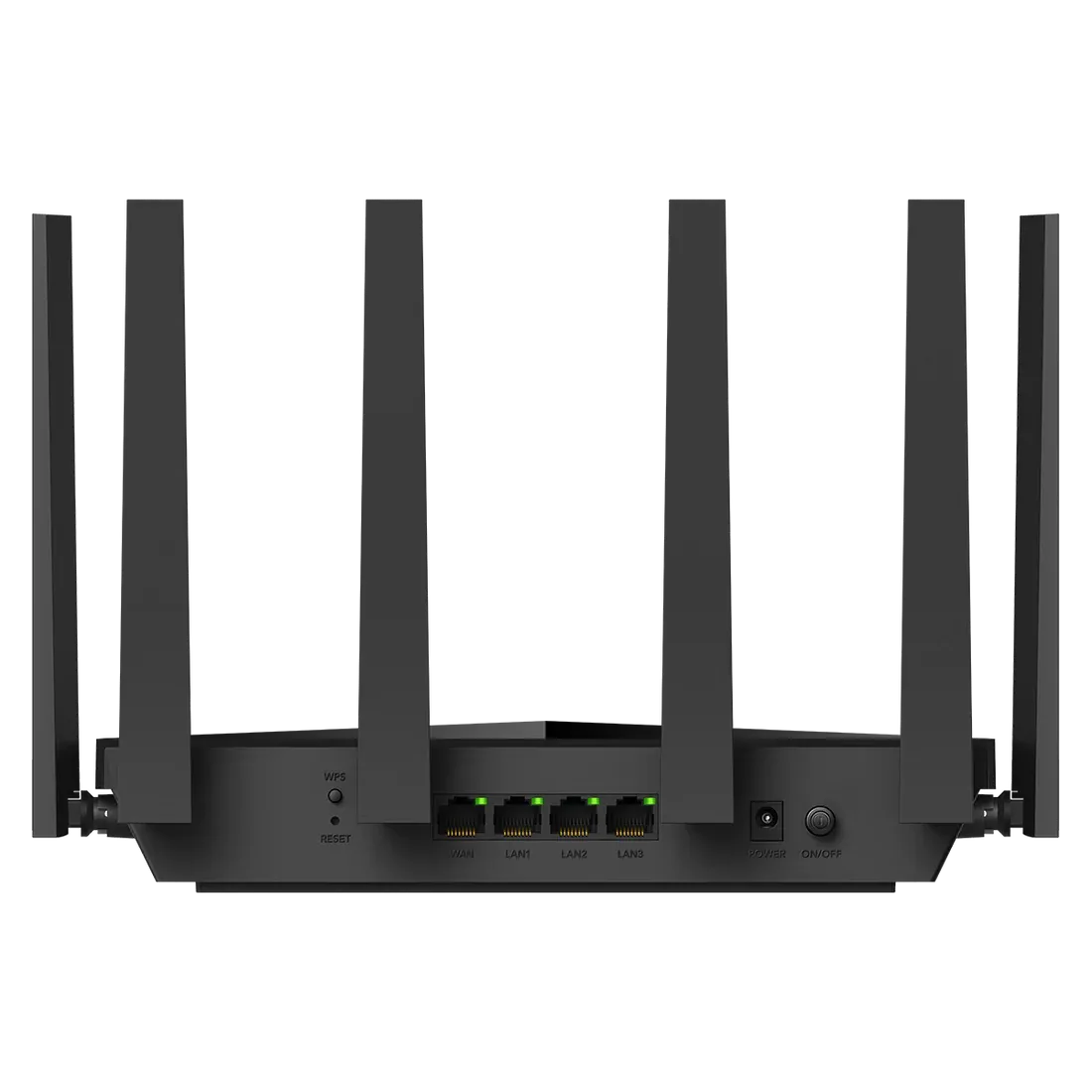 جهاز توجيه Cudy WR11000 Wi-Fi 7 ثلاثي النطاق الشبكي - حتى 11 جيجابت في الثانية، 4× 2.5 جيجا إيثرنت، 6 هوائيات، WPA3 ونظام Cudy Mesh