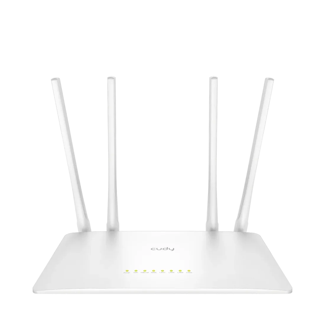 Cudy WR1200 AC1200 Dual-Band Wi-Fi Router – 867Mbps + 300Mbps Wireless Router with 4× 5dBi Antennas, MU-MIMO, Parental Control & WPS Support
