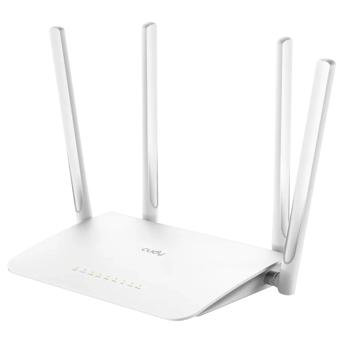 Cudy WR1300 AC1200 Gigabit WiFi Router, Dual Band 867Mbps + 300Mbps, 4× Antennas, MU-MIMO