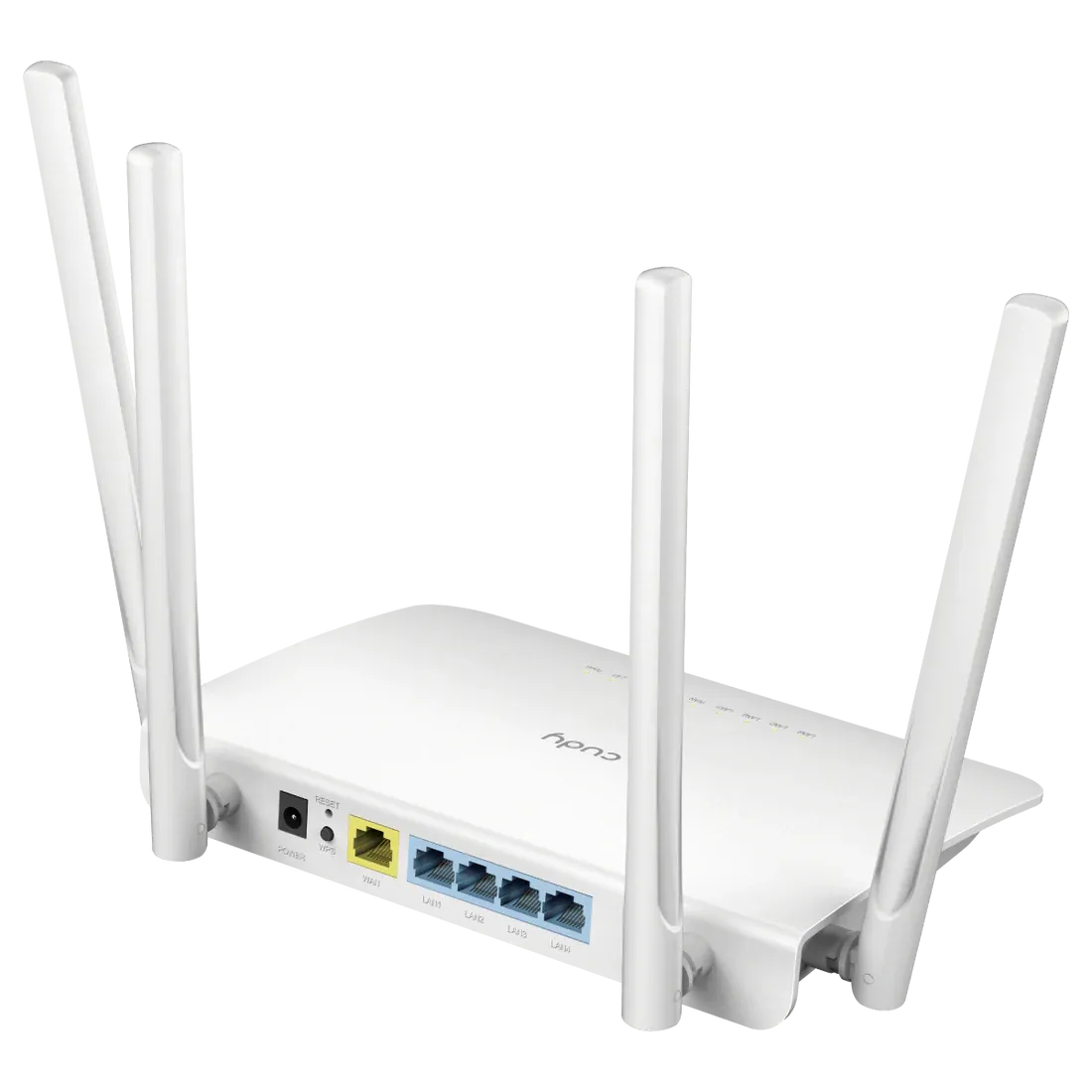 Cudy WR1300 AC1200 Gigabit WiFi Router, Dual Band 867Mbps + 300Mbps, 4× Antennas, MU-MIMO