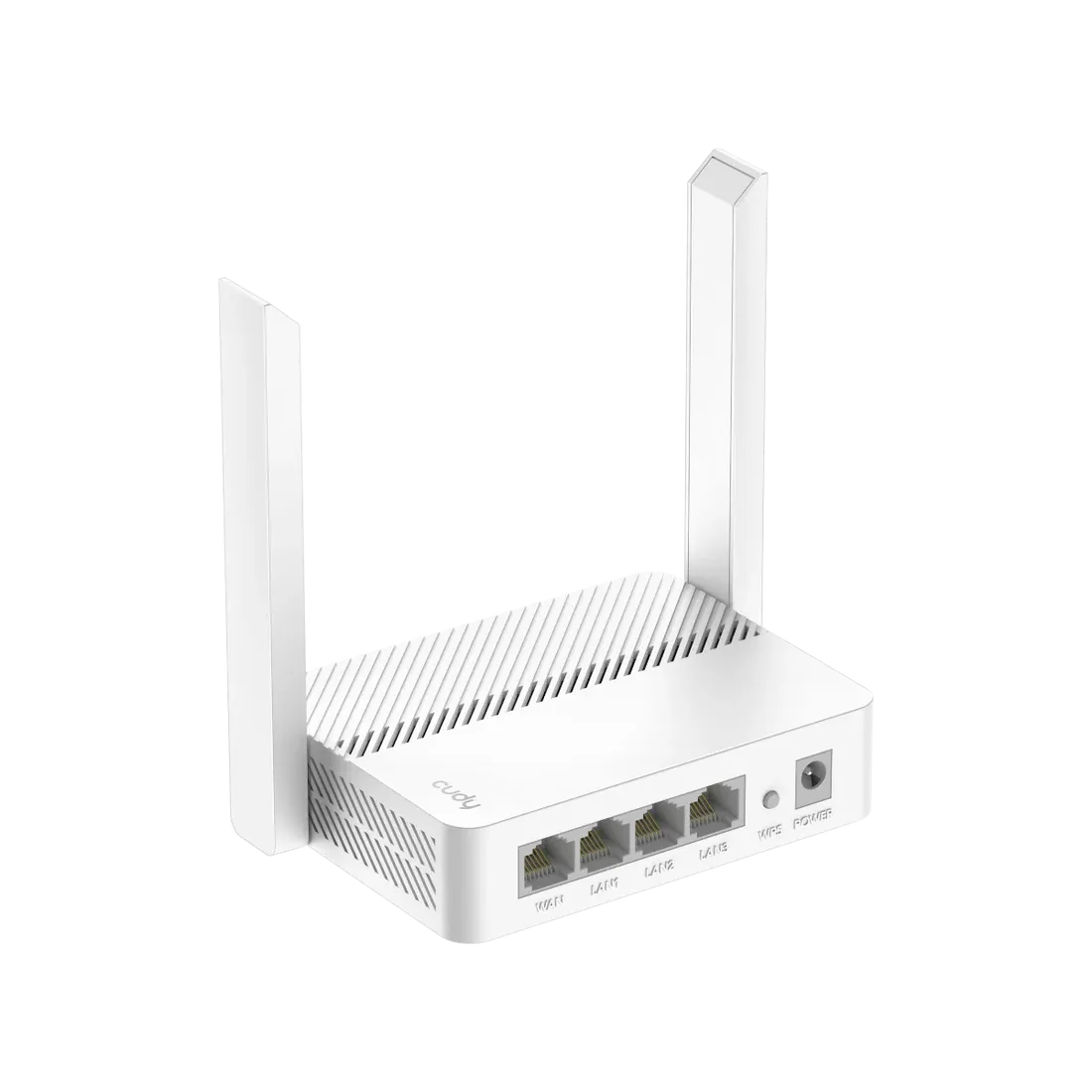 Cudy WR300 موسع نطاق Wi-Fi – مكرر لاسلكي بسرعة 300 ميجابت/ثانية بتردد 2.4 جيجاهرتز، نقطة وصول وجهاز توجيه مع زر WPS ومؤشر إشارة
