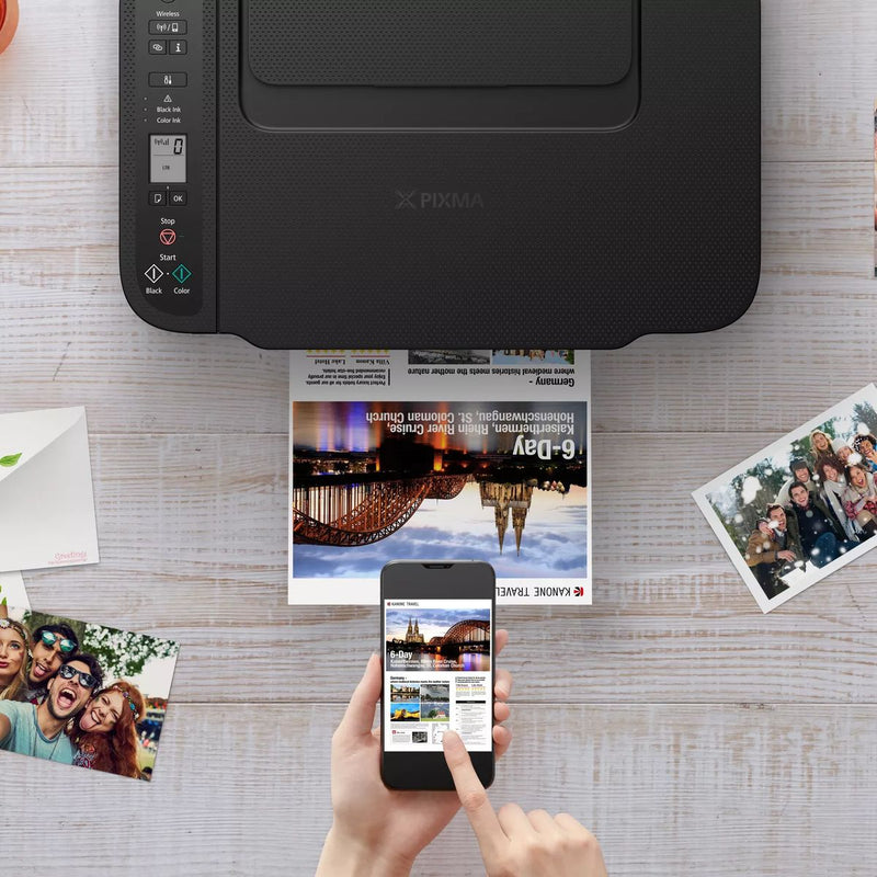 Canon PIXMA TS3440 Wireless Colour All-in-One Inkjet Photo Printer
