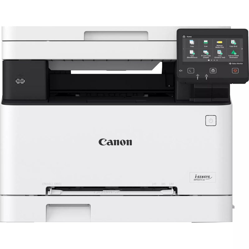 Canon i-SENSYS MF651Cw Wireless Colour 3-in-1 Laser Printer