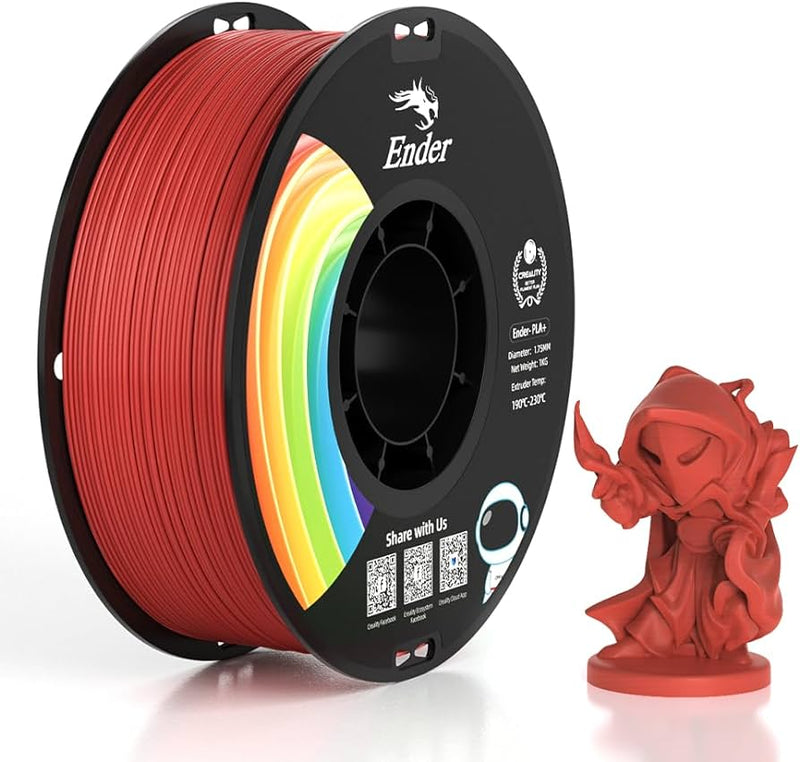 Creality PLA Filament Pro , 1.75mm 3D Printer Filament, Ender PLA + (Plus) Printing Filament, 1kg