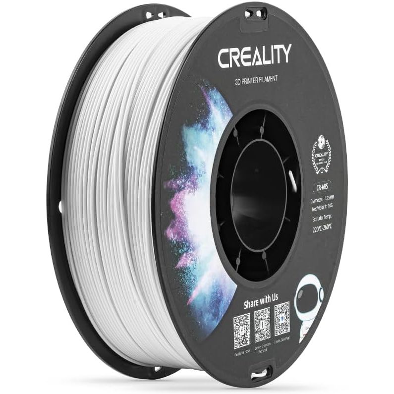 Creality ABS Filament 1.75mm, Excellent Resistance, Odorless Non-Toxic