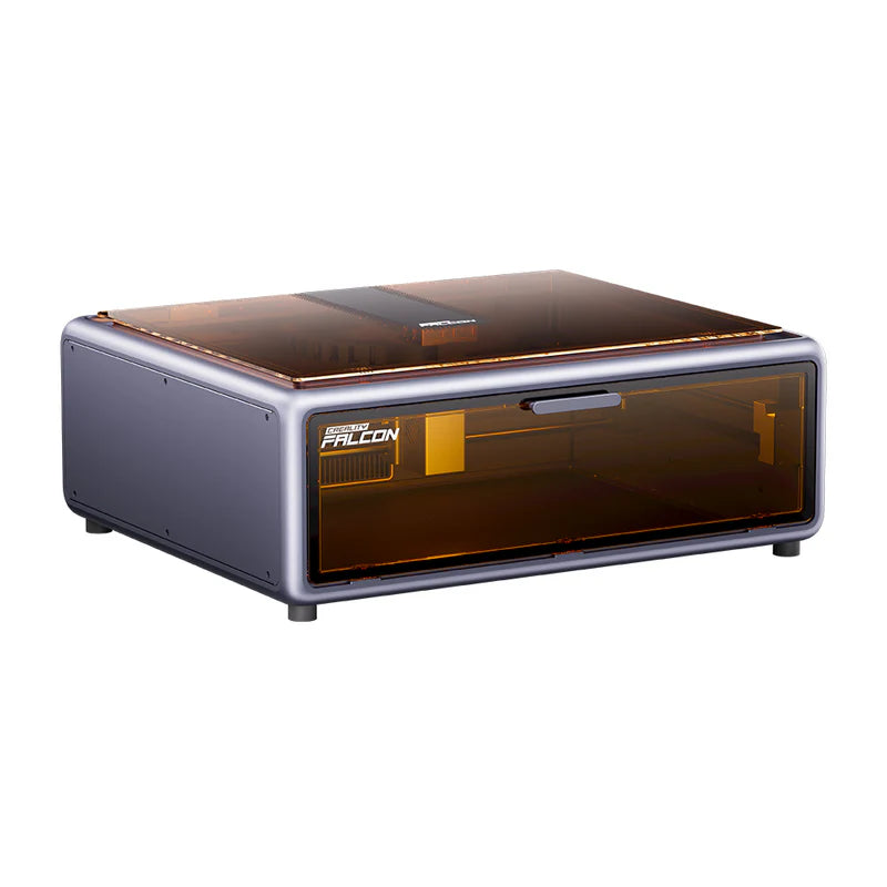 جهاز الحفر والقطع بالليزر Creality Falcon A1 Pro بقدرة 20W – ليزر ديود عالي السرعة – مساحة حفر 268 × 358mm – سرعة 600mm/s – كاميرا ذكية عالية الدقة – ضبط تلقائي للتركيز – شاشة تعمل باللمس – هيكل أمان من الفئة 1