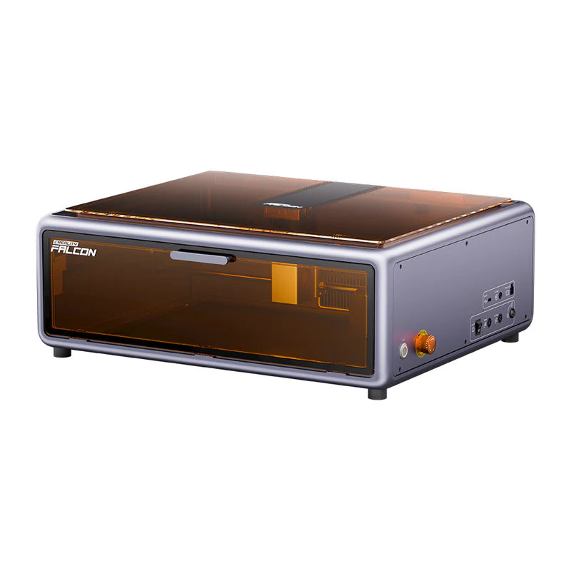 جهاز الحفر والقطع بالليزر Creality Falcon A1 Pro بقدرة 20W – ليزر ديود عالي السرعة – مساحة حفر 268 × 358mm – سرعة 600mm/s – كاميرا ذكية عالية الدقة – ضبط تلقائي للتركيز – شاشة تعمل باللمس – هيكل أمان من الفئة 1